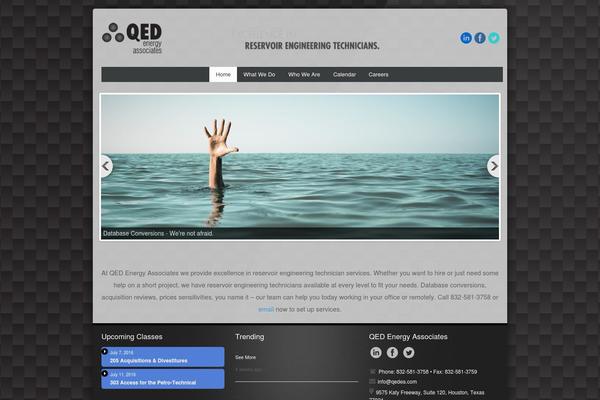 qedea.com site used Qed-custom