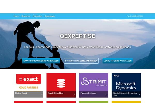 qexpertise theme websites examples