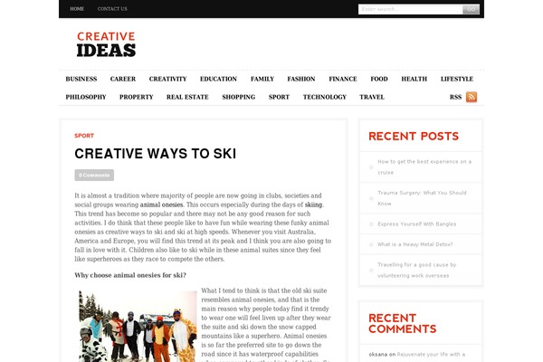 Daily Edition theme site design template sample