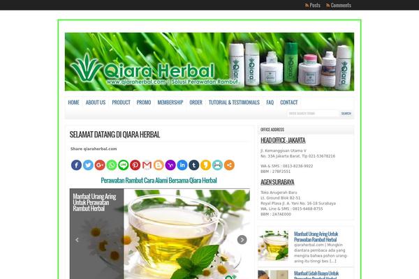 qiaraherbal.com site used Maximo