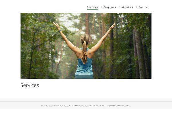 Site using Thrive-visual-editor plugin