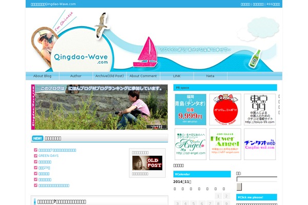 qingdao-wave.com site used Tcd002-blue