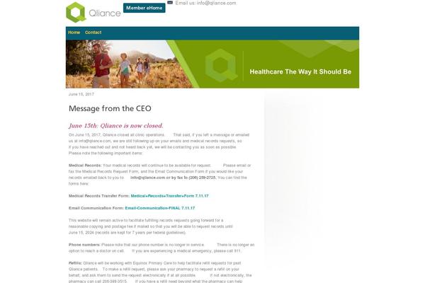 qliance.com site used Medica Child