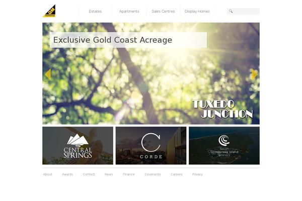 Coast theme site design template sample
