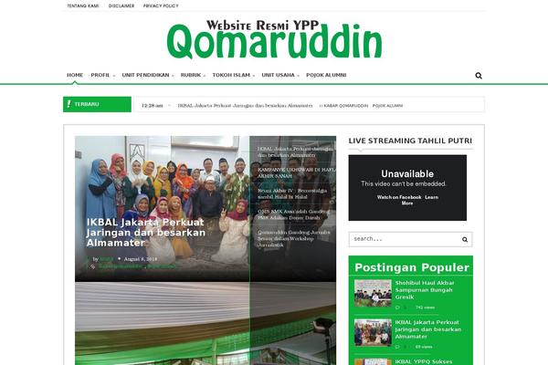 qomaruddin.com site used Quazilium
