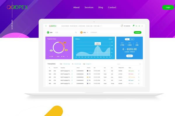 qoopex.com site used Crypterium