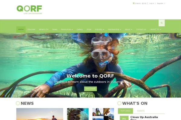 qorf.org.au site used Qorf