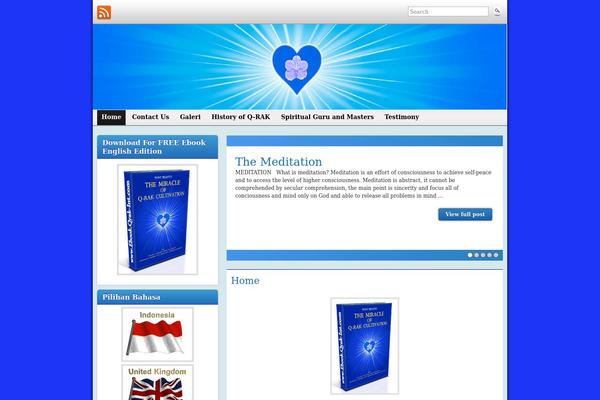 Graphene theme site design template sample