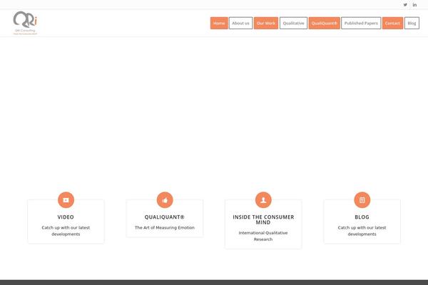 Enfold theme site design template sample