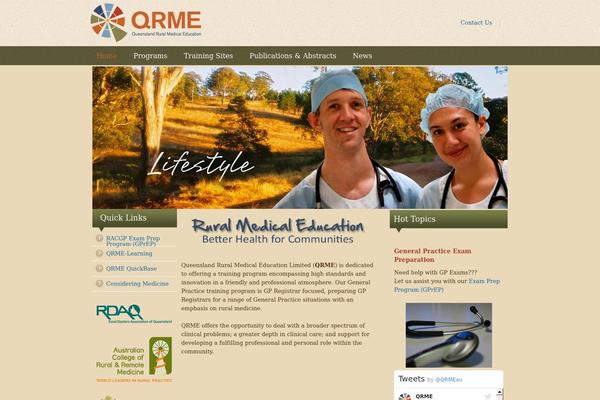 qrme.org.au site used Twentyten_old