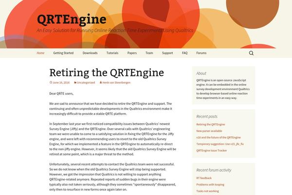 Twenty Thirteen theme site design template sample