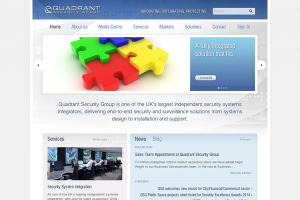 qsg.co.uk site used Quadrant