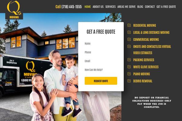 Impreza theme site design template sample