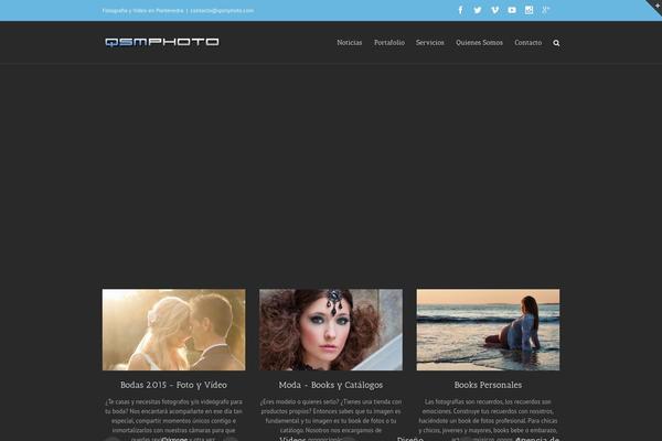qsmphoto.com site used Avada-3-8-4