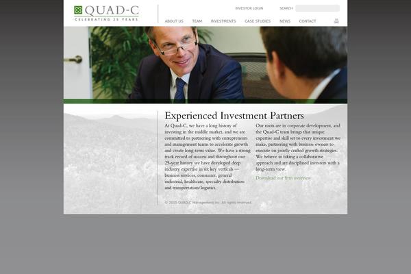 quadcmanagement.com site used Cws