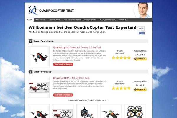 Dertester theme site design template sample