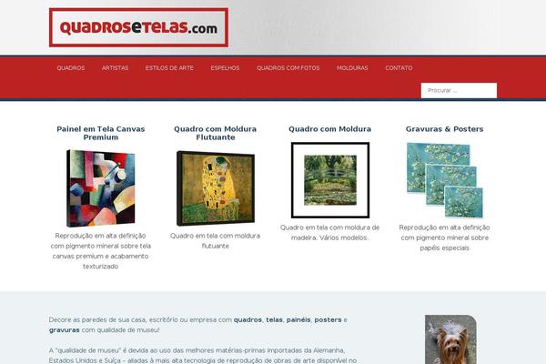 quadrosetelas.com.br site used Quadros