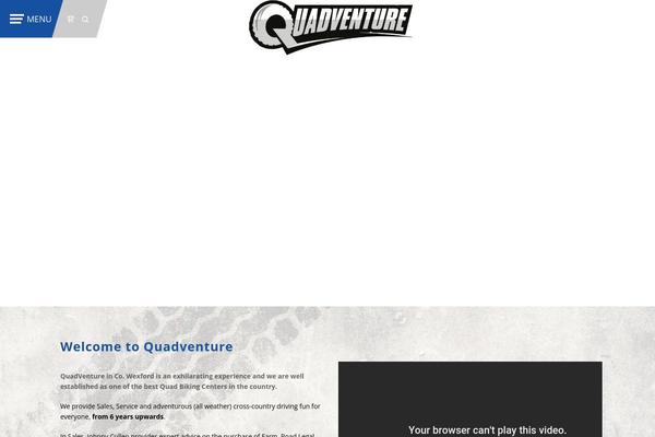 quadventure.ie site used Quad