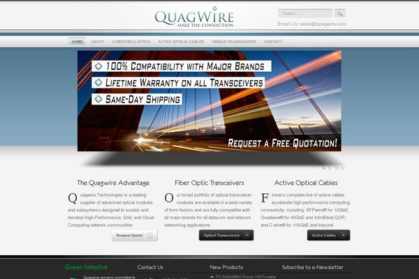 Qualifire theme site design template sample