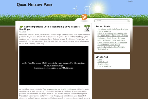 Grassland theme site design template sample