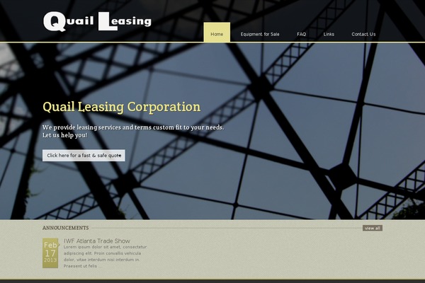 quailleasing.com site used Quail