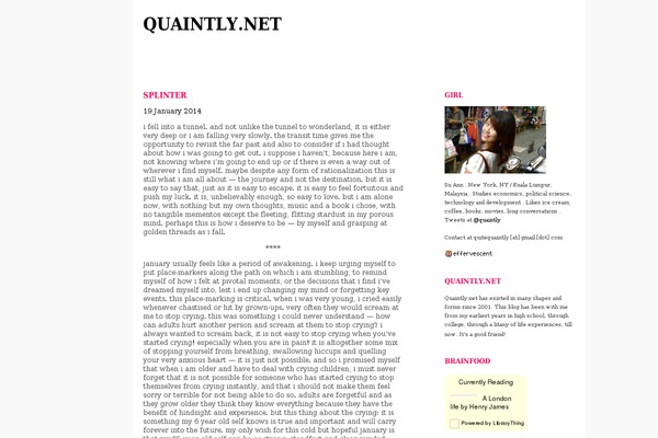 quaintly.net site used Lead