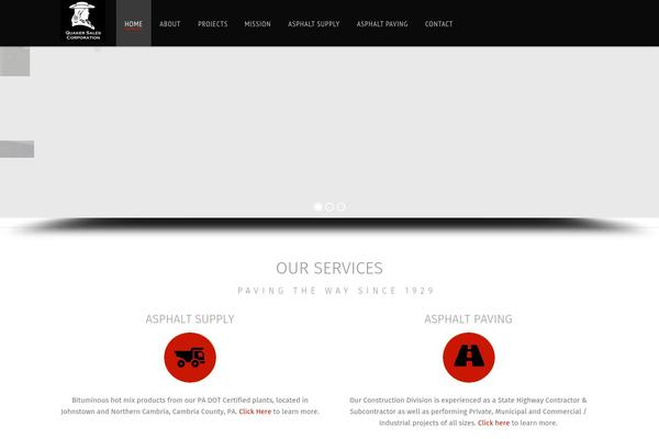 Renovation theme site design template sample