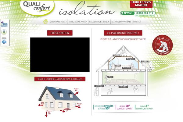 Site using Easing Slider plugin