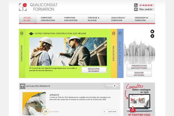 qualiconsult-formation.fr site used Qualiconsult