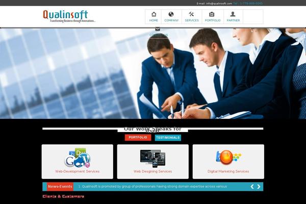 Twenty Fifteen theme site design template sample