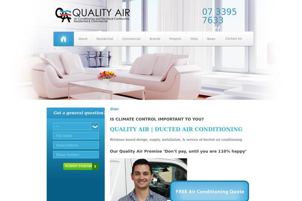 qualityac.com.au site used Qualityair
