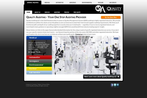 qualityauditing.com site used Qualityauditing