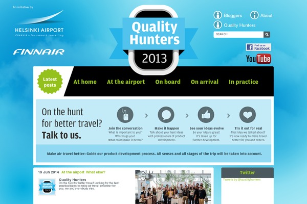 qualityhunters.com site used Barabra_foundation