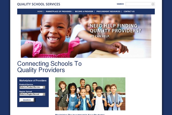 qualityschoolservices.com site used Mapsa-marketplace