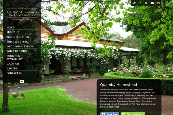 quambyhomestead.com.au site used Onlinetourism2