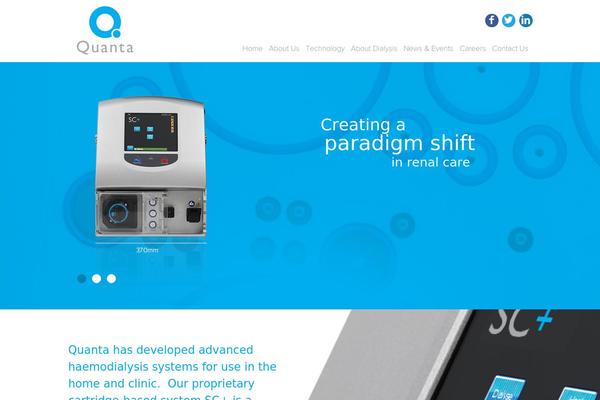 quanta WordPress theme, websites list used quanta theme quanta theme websites examples