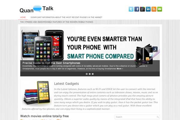 quantalk.com site used Netbiz