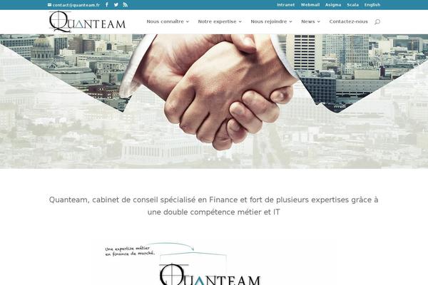 quanteam.fr site used Quanteam