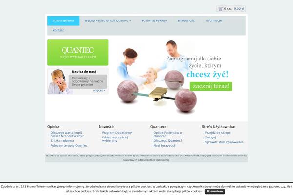quantec-terapia.pl site used Skeleton