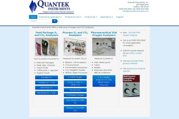 quantekinstruments.com site used Quantek
