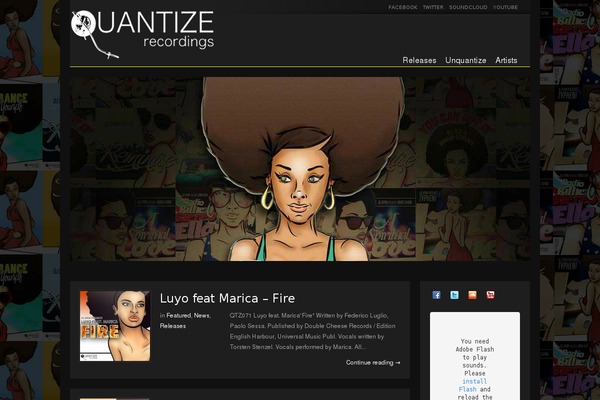 The7 theme site design template sample