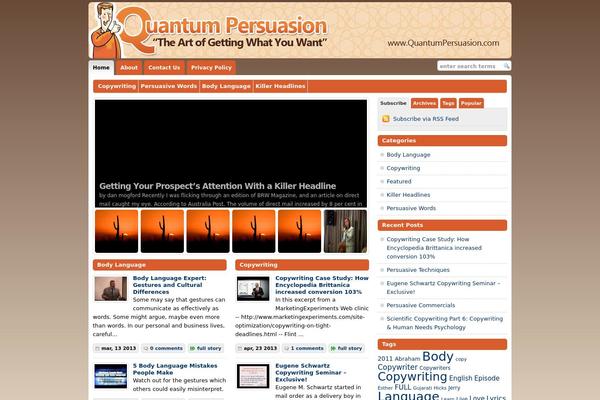 quantumpersuasion.com site used Wp-chatter-prem