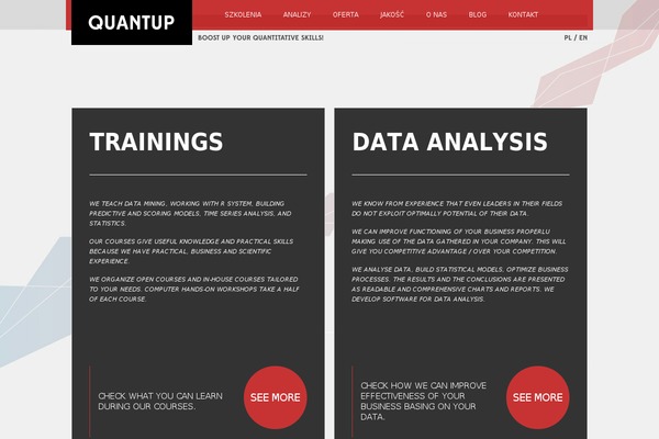 quantup.eu site used Quantup