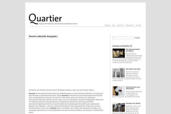 quartier-magazin.com site used Quartier