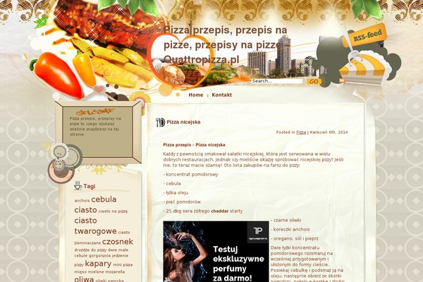 quattropizza.pl site used Like-a-gourmet