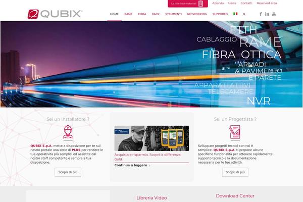 qubix.it site used Qubix