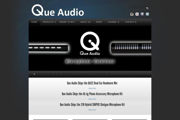 queaudiousa.com site used Ak-queaudio