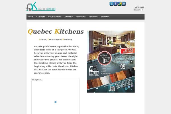 quebeckitchens.ca site used Responsive