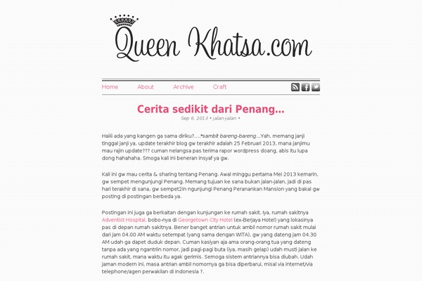 queenkhatsa.com site used Khatsa2012
