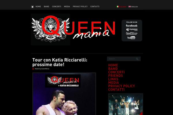 queenmania.it site used Queenmania